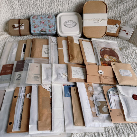 Mix and match high-end material paper sticker packs