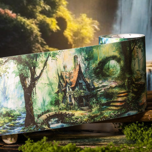 Wanxiang Senjing series Large-sized forest-themed landscape tape