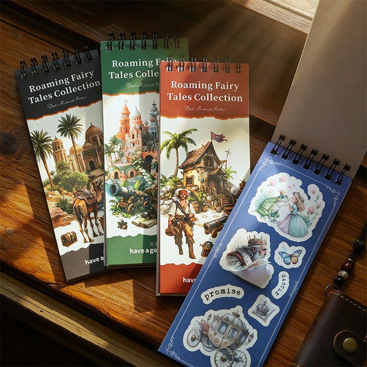 Roaming Fairy Tales Collection Fairytale Themed Coil Sticker Book