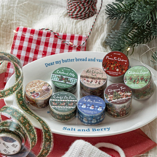 Christmas Hook Flower Series Tape