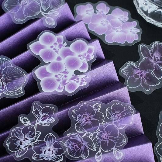 Gradient Floral Shade Sticker Pack