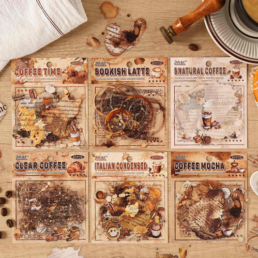 Rich Aroma Of Coffee Sticker Pack 20PCS