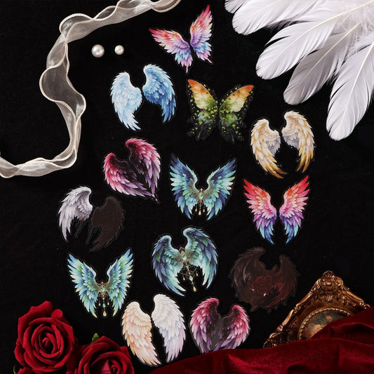 Dark Night Wings Series Sticker Pack