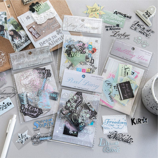 Soft Memoirs Series Sticker Pack 33Pcs