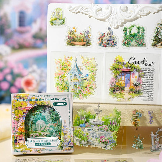 The Garden At End Of The City Sticker Box 45pcs
