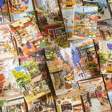 Picture Book Season Series boxed landscape material paper