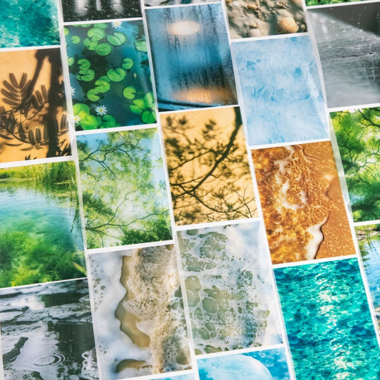 Summer Vibe Series Landscaping material paper