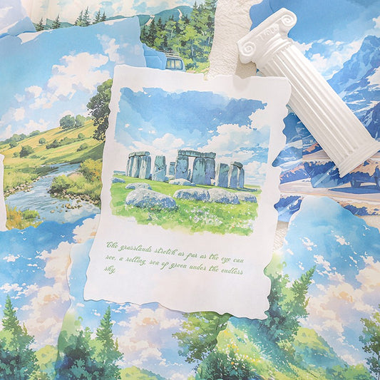 Wind Chaser White Kraft Paper Pack