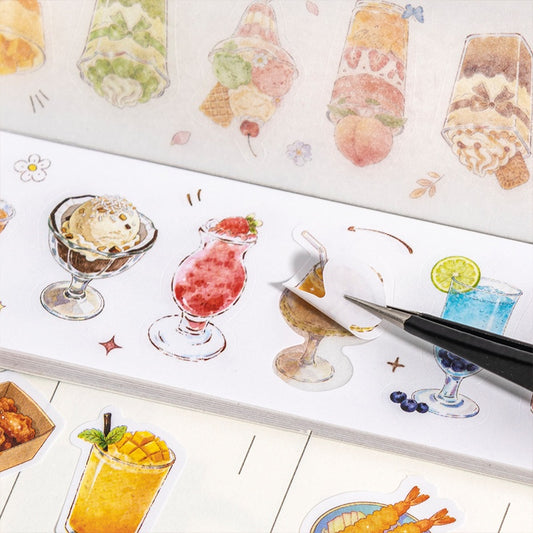 The Glutton Moment Sticker Book 20PCS