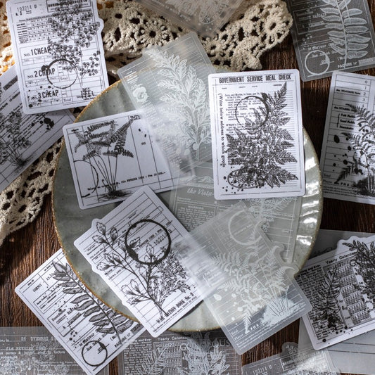 Garden Observation Diary Series Sticker Pack