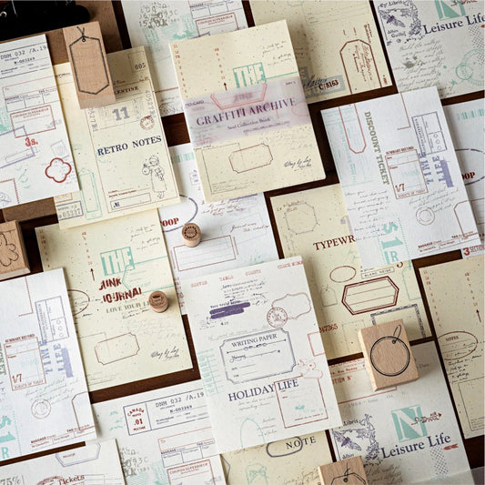 Seal Collection Book Series Material Paper