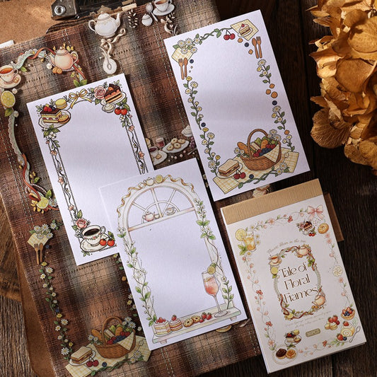 Taleoffloral frames Series Note Sticker Book