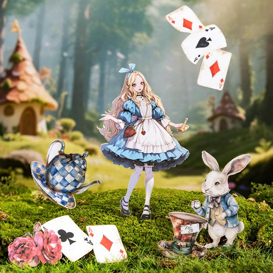 Fairy Tale Adventure Handbook Series Cardstock Stickers