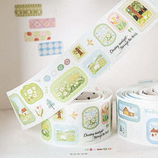 Flower Island Melodies Series Washi Tape