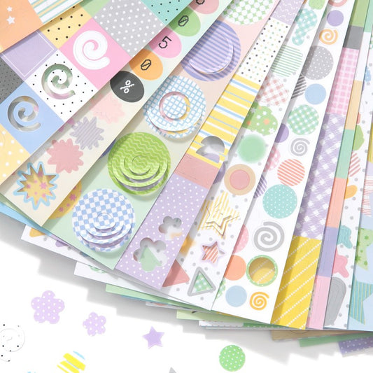 Color Card Basic Series Sticker Book