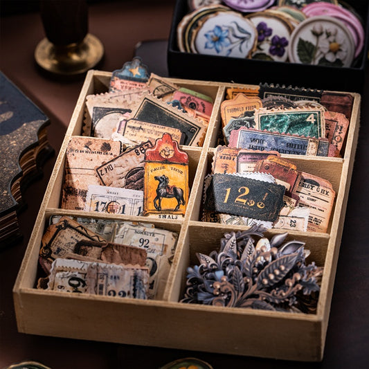 Little Black Box Sticker 100pcs
