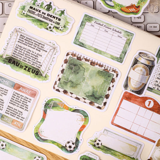 Green Lawn Series Writable Sticker Pack