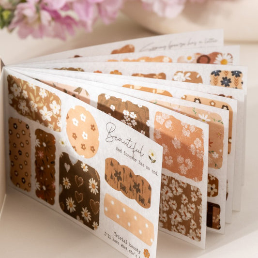Texture Fragment Series Sticker Book