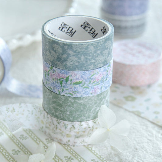 Colorful Flower Season Series Special Oil and Paper Tape