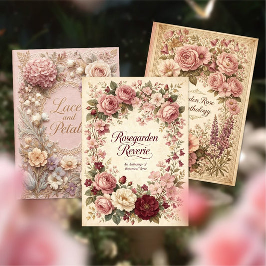 Whispering Flowers Series Scrapbook Paper