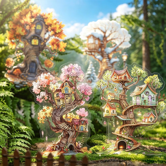 Treehouse Utopia Series Sticker Pack