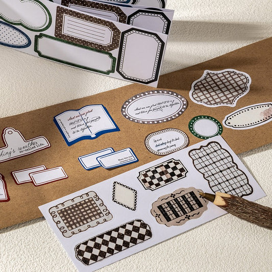 Frame Offce Series Sticker Book