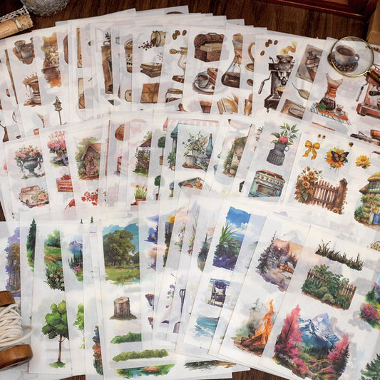 A Taste of Life Series Washi Sticker Book