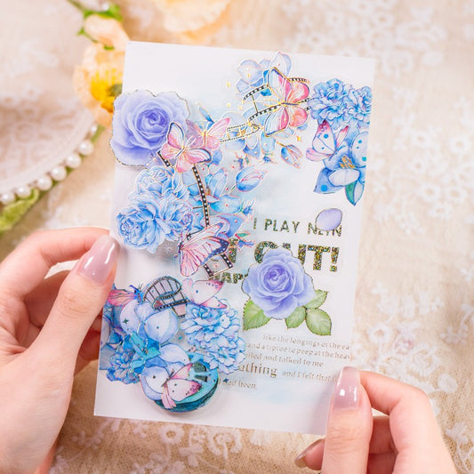 Flowers In Full Bloom Series Sticker Pack
