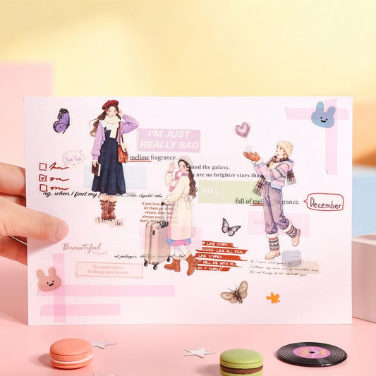Dressing Variety Series Character Sticker Pack