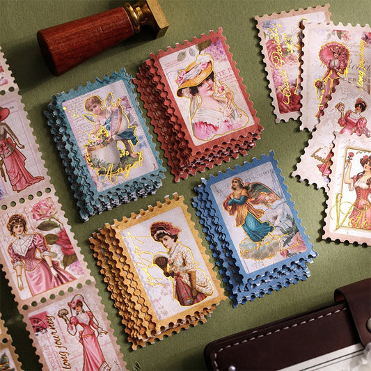 Gilded Old Tickets Series Stickers