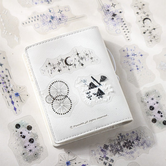 Mirror Dyed Radiance Series Sticker Book