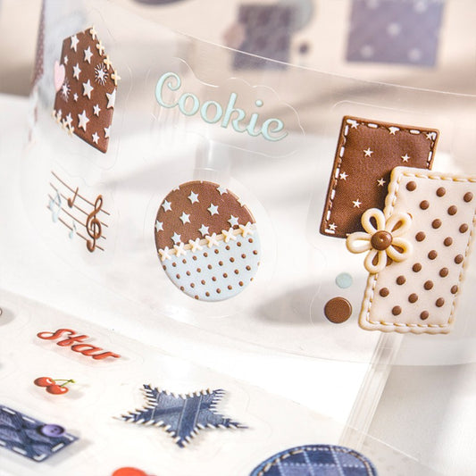 Frosting Patchwork Series Pet Die-Cut Tape