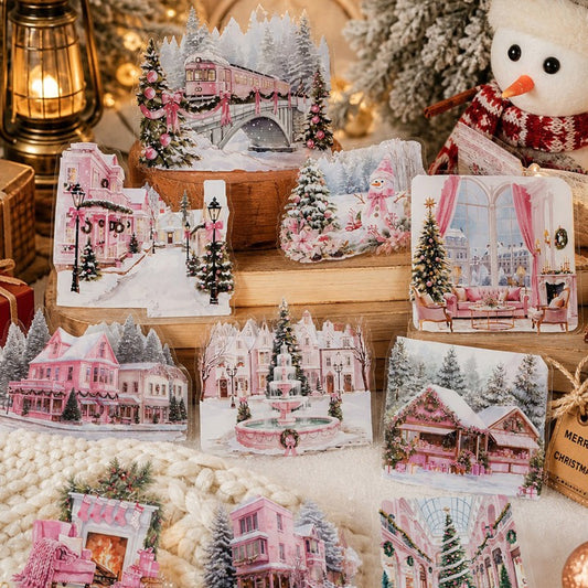 Fireside Winter Scenery Series Sticker Pack