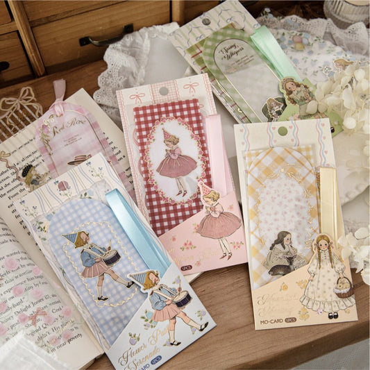 Alice Garden Series PVC Foil-stamped Bookmark