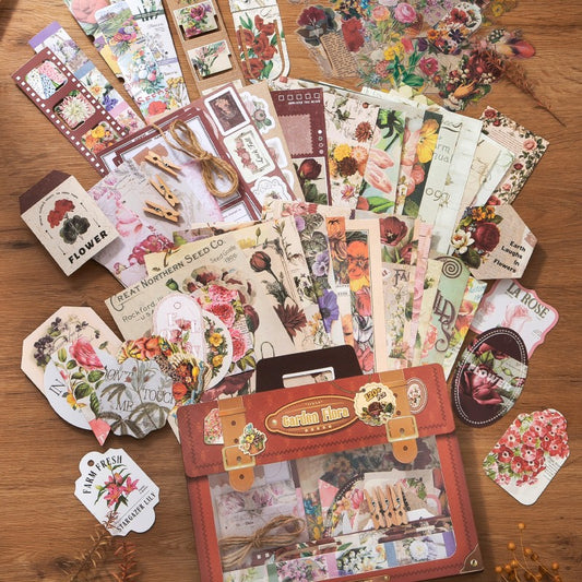 Portable Diary Series Scrapbooking Paper Pack