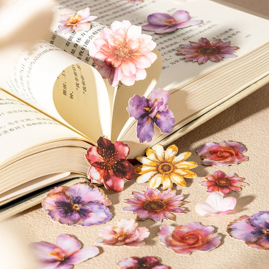 Basket of flowers Series Sticker Pack