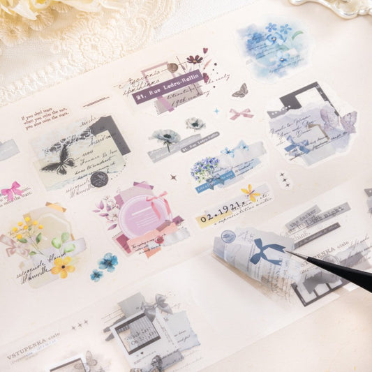 Collage Poetry Series PET Tape