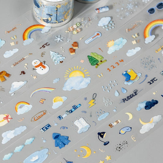 Weather Forecast Series PET Tape