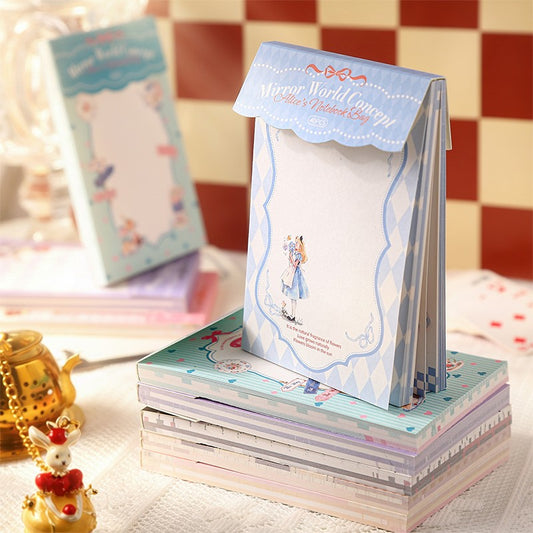Mirror Wonderland Series Original Alice-Themed Notepad