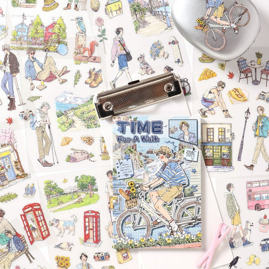 Life Edge Materials Series Sticker Book