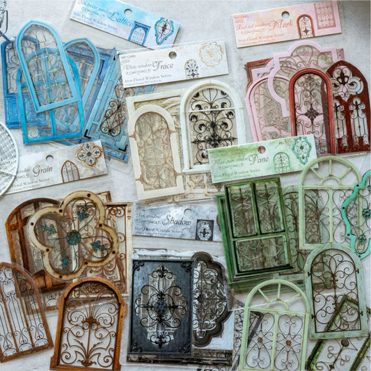 Iron Flower Window Series Sticker Pack