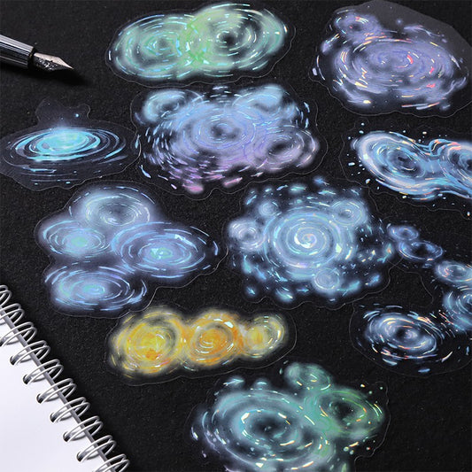 Flowing encounters Series Sticker Book