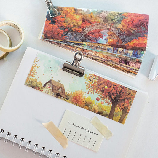 Beautiful Scenery View Series Sticker Book