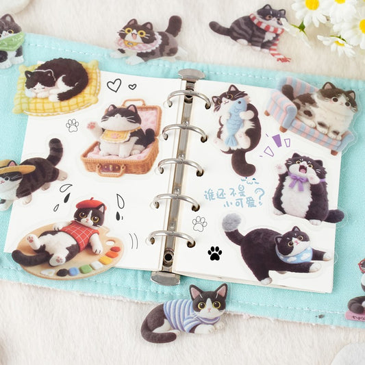 Fluffy Friends Series Animal Themed Pet Sticker Pack
