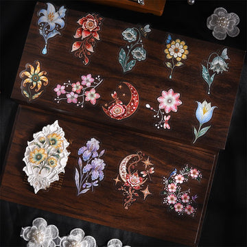 The Flower That Embellishes Life Series Dessert Sticker Pack