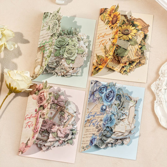 Sunflower Blossoms Series Sticker Pack