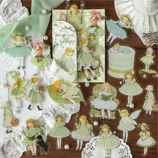 Tea Party Girl Series Sticker Pack
