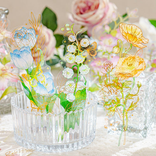 Flower painting collection series Sticker Pack
