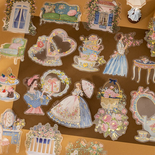 The Rococo Tea Party Series Sticker Pack