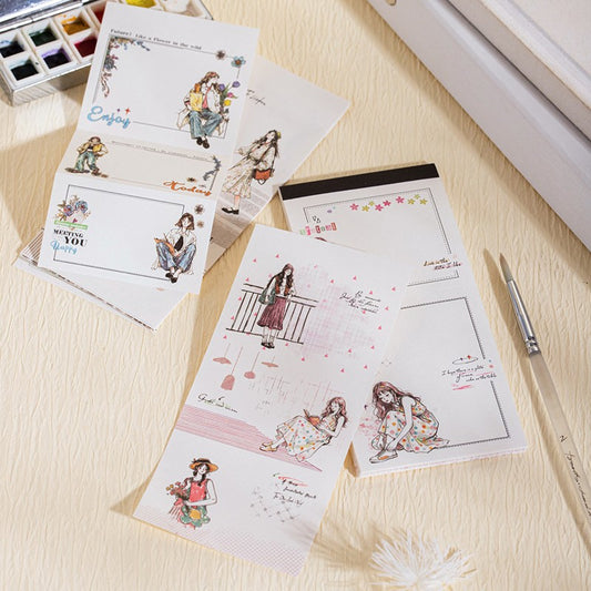 The Girl Who Shines With Light Series Notepad